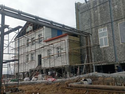 В селе Туора-Кюель Чурапчинского улуса строят новую школу-сад