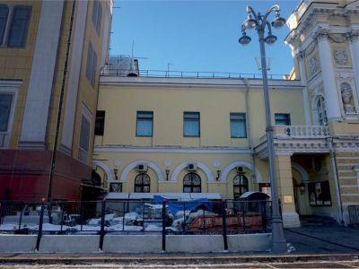 Торговые ряды доходного дома К.М.Полторацкого, 1821-1823 гг.