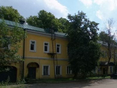 Службы - лечебный корпус, архитектор А.А.Мейнгардт