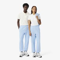 Спортивные хлопковые брюки Lacoste унисекс свободного кроя
