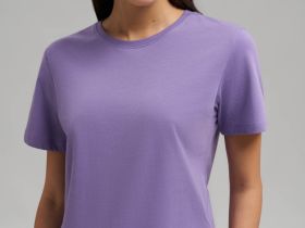 Приталенная футболка из джерси