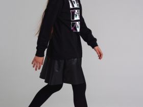 Платье трикотажное для девочек