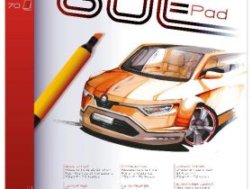 Альбом-склейка для маркеров Clairefontaine "Layout pad" А4 70 л 70 г