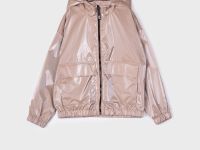 Куртка текстильная с полиуретановым покрытием для девочек (ветровка)