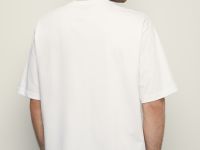 Оверсайз футболка с принтом