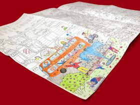 Раскраска складная "Канал Грибоедова" А2