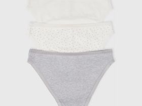 Классические трусы, 3 шт., Белый