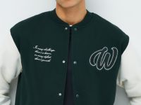 Бомбер на кнопках, Зеленый