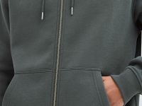 Базовая толстовка на молнии, Зеленый