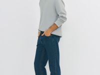 Прямые джинсы Straight, Синий