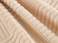 Полотенце махровое Zigzag, бежевое