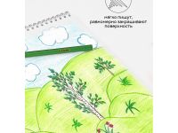 Набор карандашей цветные Гамма "Классические", 24 цв., заточен., картон. упаковка, европодвес