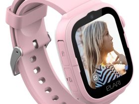 Умные часы Elari 4G Go Розовые