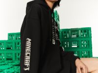 Женское платье Lacoste L!VE х Minecraft из органического флиса