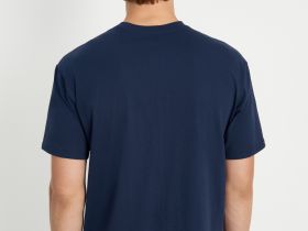 Футболка из хлопка свободного силуэта