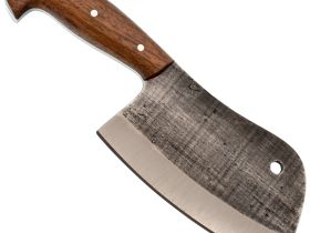 Тяпка кухонная малая, дельта древесина, сталь AUS-8