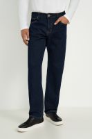 Утепленные джинсы straight fit мужские