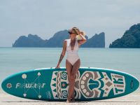 Надувная доска для SUP-бординга FUNWATER New Tiki 10.6