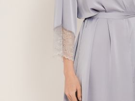 Халат Alisma, перламутр