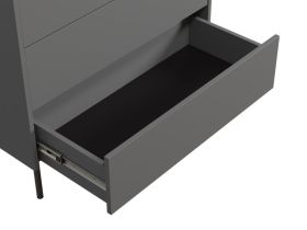 Комод Дигарс 83x81 Графитовый