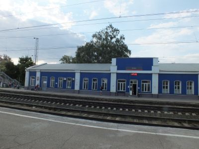 ст. Кротовка, здесь в 1903 г. были проездом в Тимашево и обратно в Самару Д.И. и М.И. Ульяновы