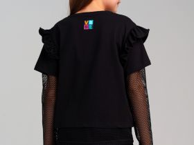 Джемпер трикотажный для девочек