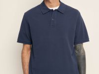 Рубашка-поло из хлопка