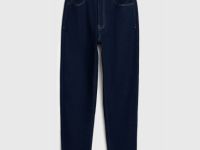 Джинсы Mom с высокой посадкой, Синий