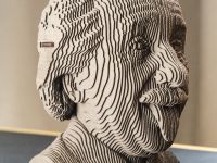 Картонный 3D конструктор QBRIX "Эйнштейн"