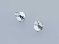 Пусеты из белого золота э4712пс04152900