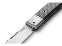 Складной нож LionSteel BestMan Clip, сталь M390, рукоять Carbon fibre