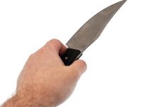 Нож Barmaley Knives Пьеро SW, сталь AUS-10Co, рукоять G10, черный