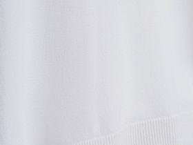 Вязаная футболка из пряжи с вискозой, Белый
