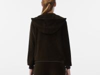 Женская толстовка-худи Lacoste из хлопка