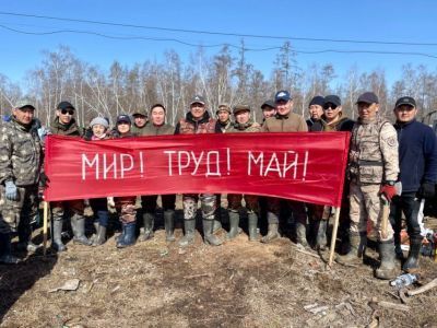Первомай многие якутяне отметили со своими трудовыми коллективами