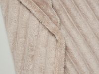 Плед Soft strip, светло-бежевый