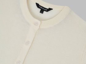 Кардиган прямого кроя с шерстью