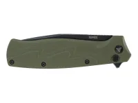Складной нож SRM 221X-GP blackwash сталь 14C28N, рукоять OD Green G10