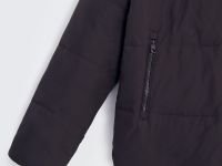 Двусторонняя утепленная куртка прямого кроя