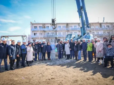 В Якутске началось строительство жилого корпуса дома-интерната престарелых и инвалидов