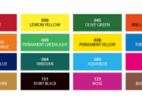 Набор гуаши ShinHanart Professional 15 мл 24 цвета цвета "А"