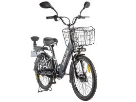 Электровелосипед Eltreco Green City e-Alfa New, год 2024, цвет Коричневый