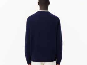 Мужской шерстяной кардиган Lacoste свободного кроя