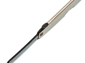 Складной нож Nagao Higonokami, Warikomi, SK5 steel, Plating, 80мм