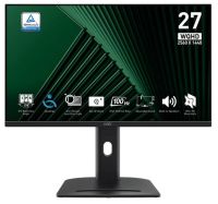 Монитор 27" MSI PRO MP275QPG 9S6-3PC39M-069 2560x1440, 16:9, IPS, 300cd, 4ms, 100Hz, 2xHDMI, DP, SPK, HAS, black