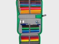 Пенал текстильный с наполнением для мальчиков