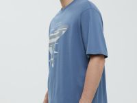 Футболка из хлопка с принтом