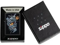 Зажигалка ZIPPO Darts с покрытием Black Matte, латунь/сталь, черная