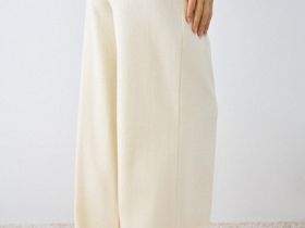 Брюки пижамные из трикотажа пуантель, Желтый