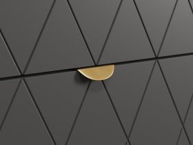 Комод Теджонс 93x85 Ромб Графитовый